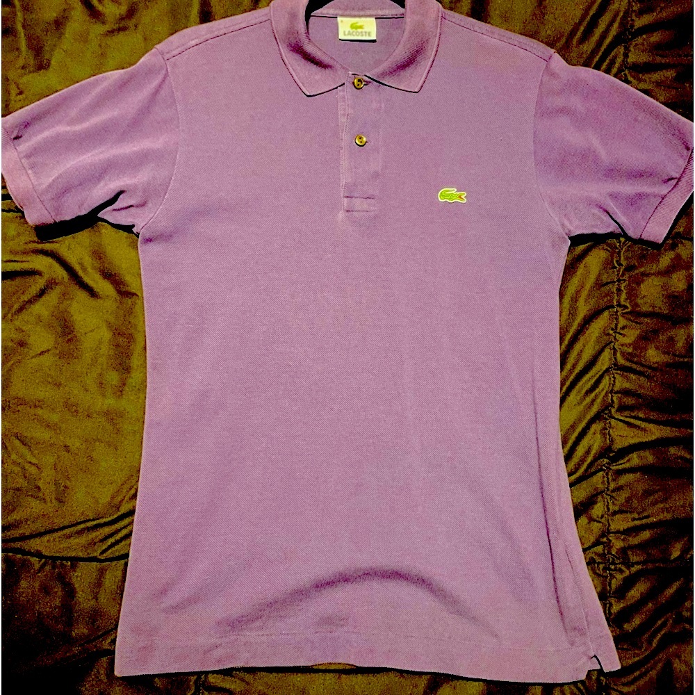 LACOSTE MEN’s POLO / NAVY / SIZE 2